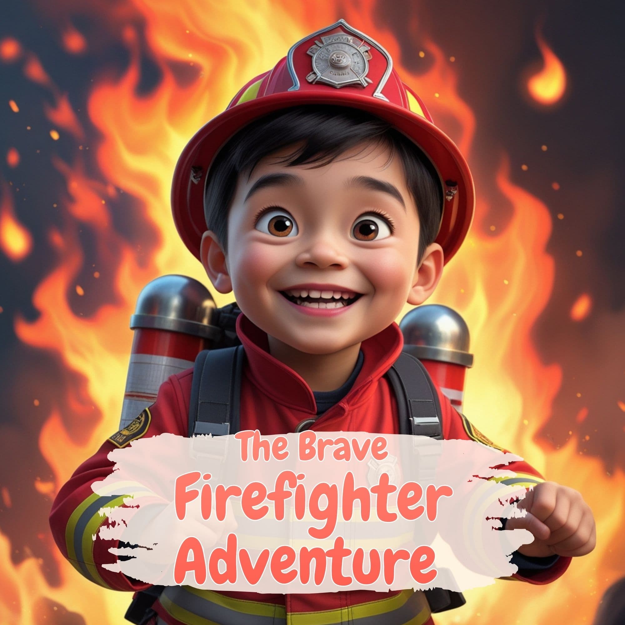 The Brave Firefighter Adventure (boys)